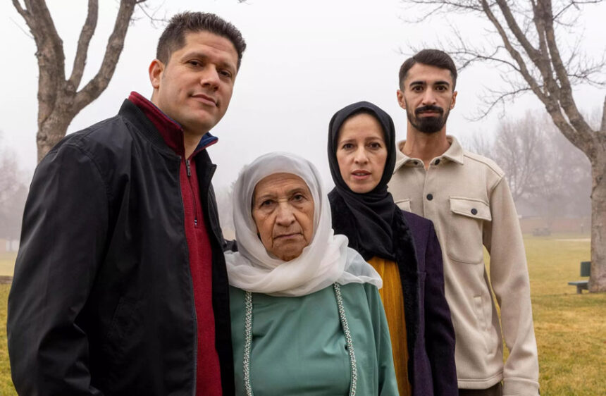 Eddie Hamdard, left, his mother Mah Gol Hamdard, sister Zohra Hamdard and brother Ahmad Shoaib Hamdard are refugees from Afghanistan in Boise feeling scrutiny after a shooting far away in Washington, D.C. | Darin Oswald, Idaho Statesman