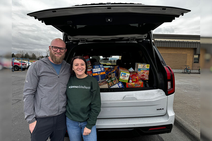 Zac and Amy Martin started "Roll for Kindness" where they do acts of kindness for community members.