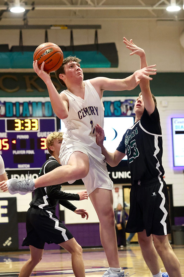 Century boys basketball Xenphon Flesishmann