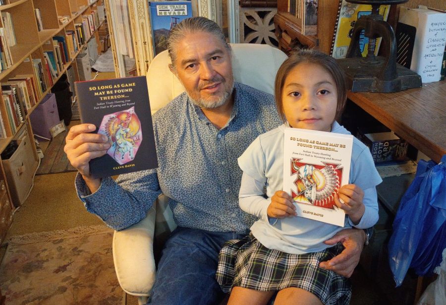 Cleve Davis and daughter