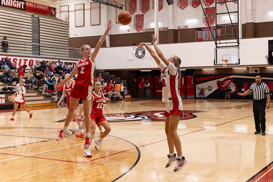 Hilcrest girls basketball Raine Jarvis