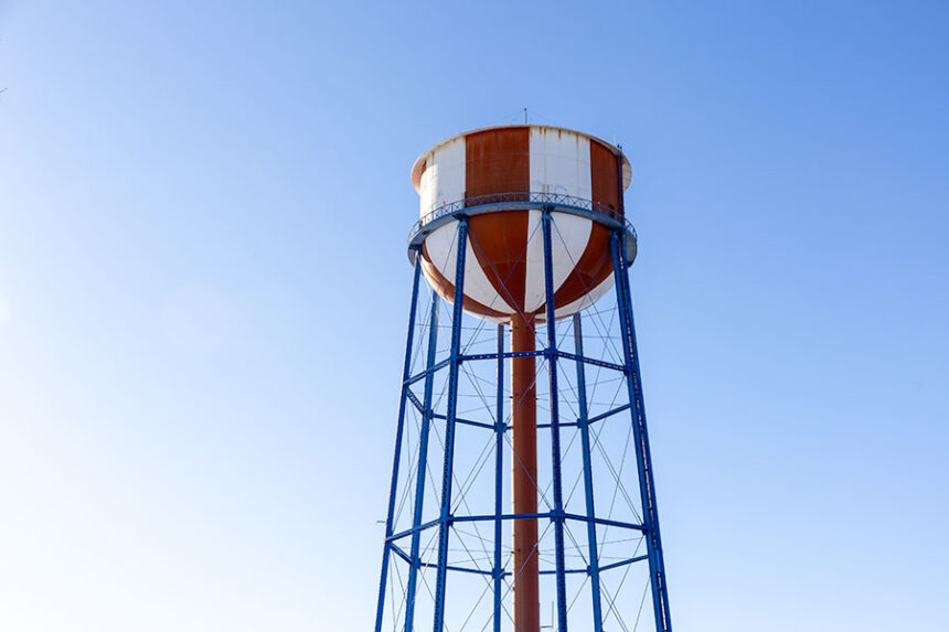 Idaho Falls Water Tower seen on Dec. 30. | Daniel V. Ramirez, EastIdahoNews.com