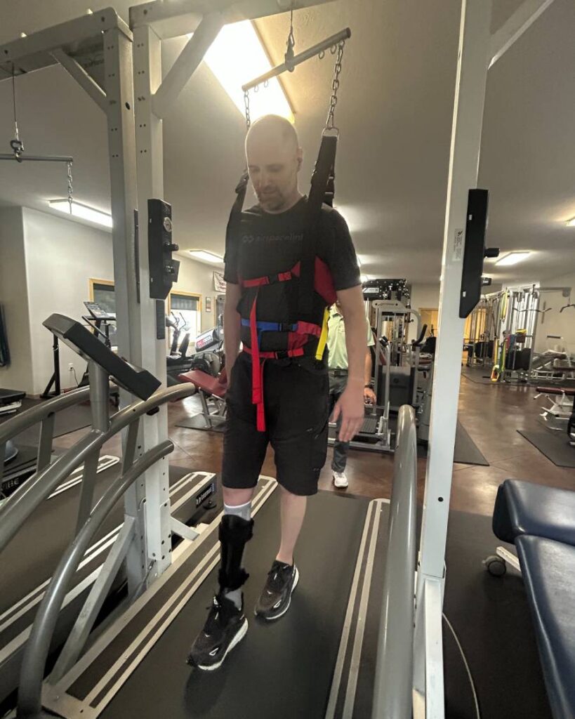 Relearning to walk 1