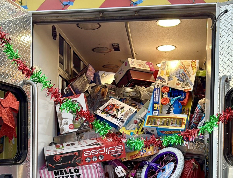 Idaho Falls Fill the Ambulance drive brings in hundreds of toys