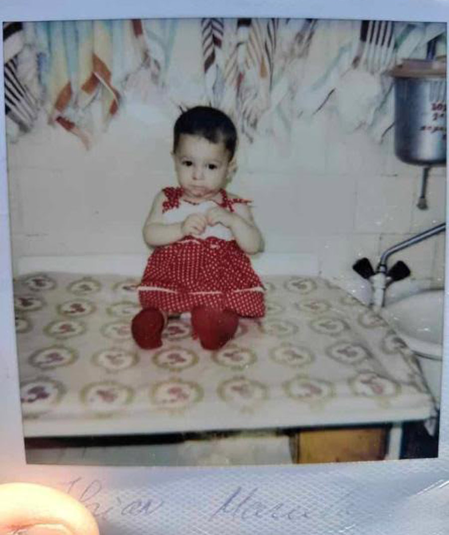McKenna as a baby in Moldova. | Courtesy of McKenna Christensen