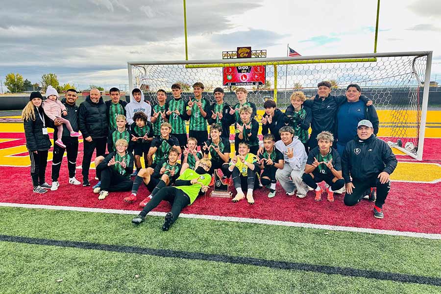 Blackfoot boys' soccer, courtesy Blackfoot School District #55