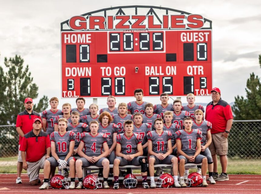 The 2025 Grace football team. | Courtesy photo.