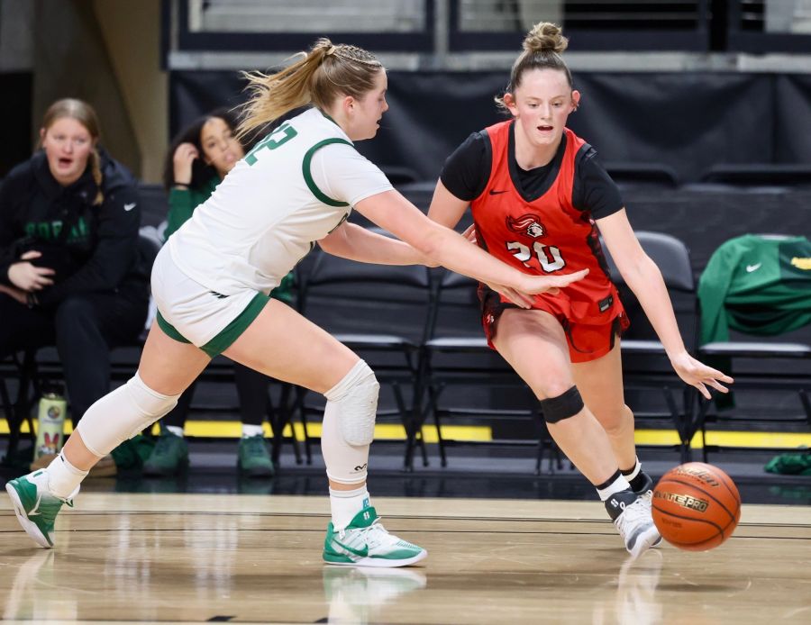 Hillcrest's Reece Sessions works around the Borah defense. | Kyle Riley, EastIdahoSports.com.