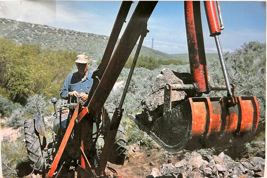 Mark Hoff, above, of Idaho Falls was awarded the Congressional Medal of Freedom posthumously for his pioneering efforts in aviation. He also pioneered the development of three farm devices, including the backhoe. | Rett Nelson, EastIdahoNews.com