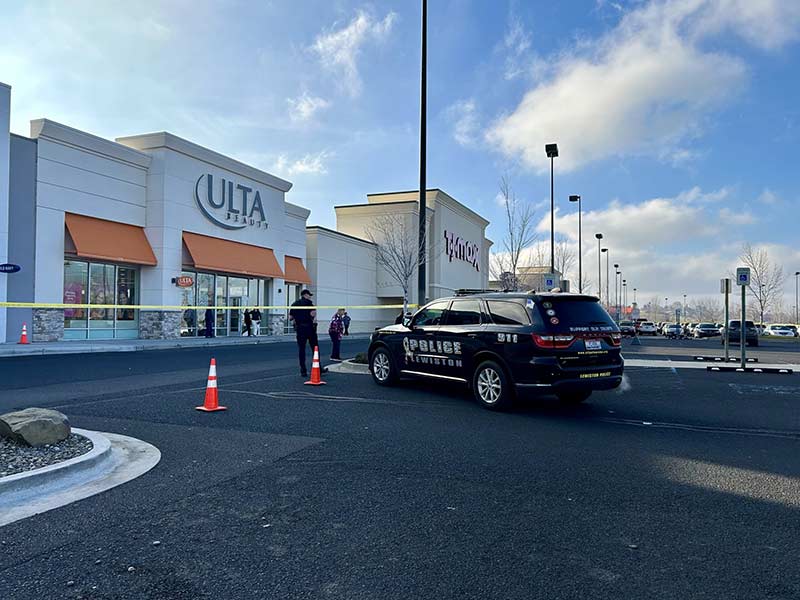 Authorities secure the area surrounding U-Haul explosion. | Lewiston Fire Department/Lewiston Police Department