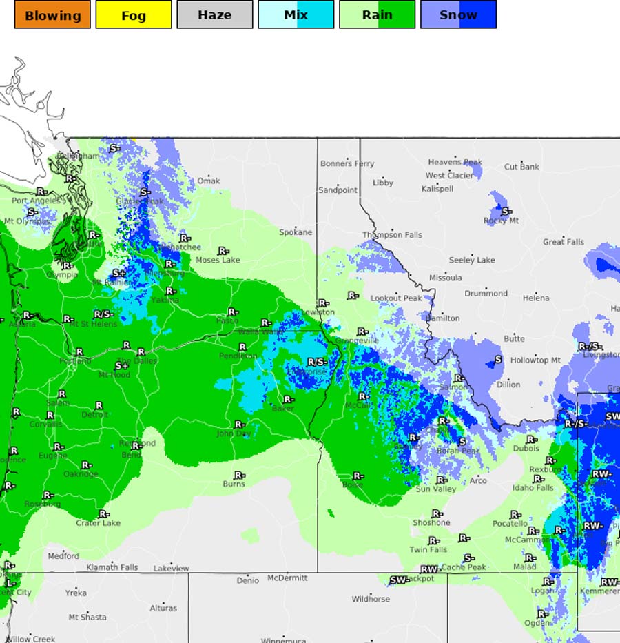 Weather forecast for Dec. 9. | National Weather Service
