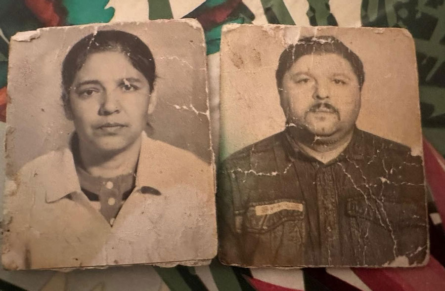 McKenna's biological parents. | Courtesy of McKenna Christensen