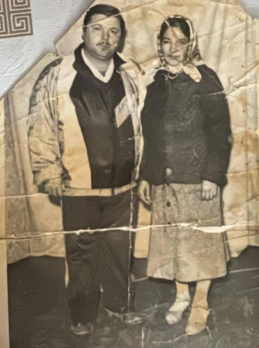 McKenna's biological parents. | Courtesy of McKenna Christensen