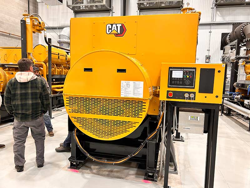 Power generator at Peaking Power Plant | Rett Nelson, EastIdahoNews.com