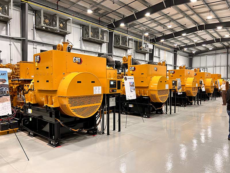 Power generators inside the Peaking Power Plant can collectively provide 17.5 megawatts of power -- enough energy to power about 13,000 homes. | Rett Nelson, EastIdahoNews.com