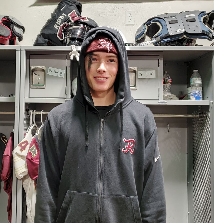 Rigby's Cannon Korth was named first-team All-State defensive back. | Allan Steele, EastIdahoSports.com.