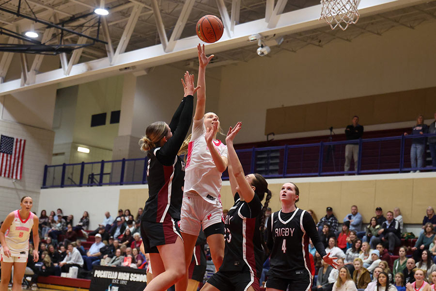 Pocatello Abby Lusk with the sky hook