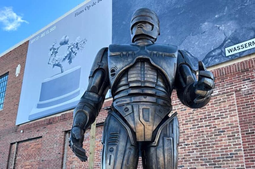 RoboCop statue