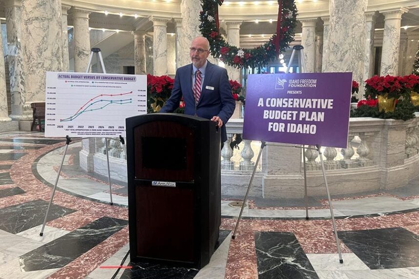 Ron Nate at news conference