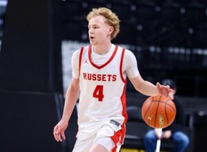 Shelley's Landen Smith led the Russets in scoring in Saturday's win over Century. | Kyle Riley, EastIdahoSports.com.