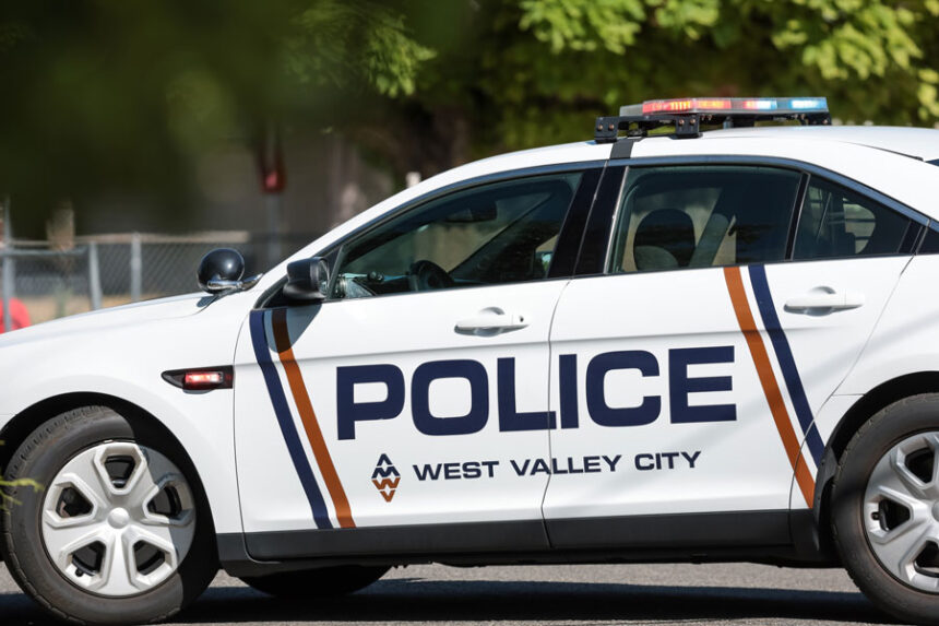 West Valley City Police Department Utah patrol vehicle