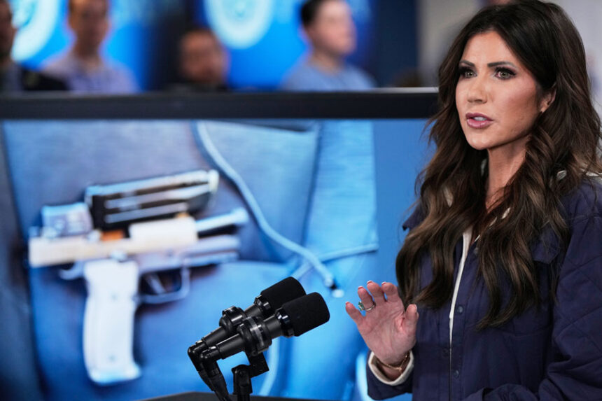 Kristi Noem, Minnesota shooting, Jan. 24, 2026