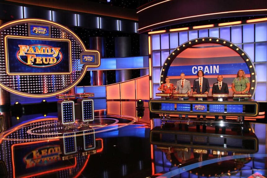 Crain family on "Family Feud"