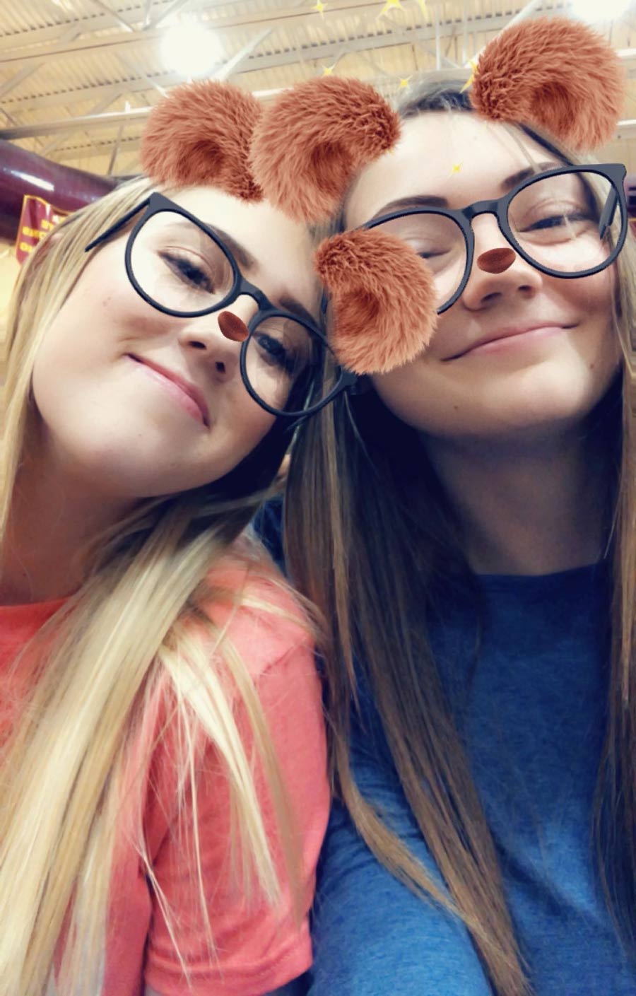 Addie Garn (left) with Cassie Clinger | Courtesy of Addie Garn