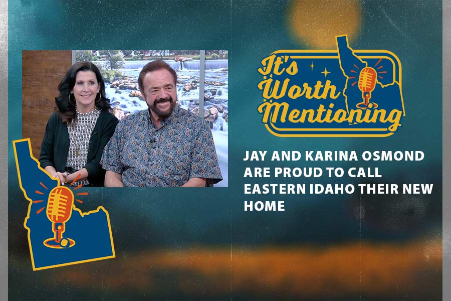 After decades in show business, Jay Osmond and wife Karina are radio hosts in eastern Idaho
