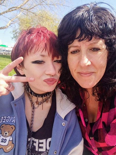 Onyx Cornish, left, with her mother, Crystal Thompson. Onyx, 18, was killed on Monday, Aug. 18, 2025. Her mother described her strong headed daughter as a “light in this world.” Crystal Thompson Provided