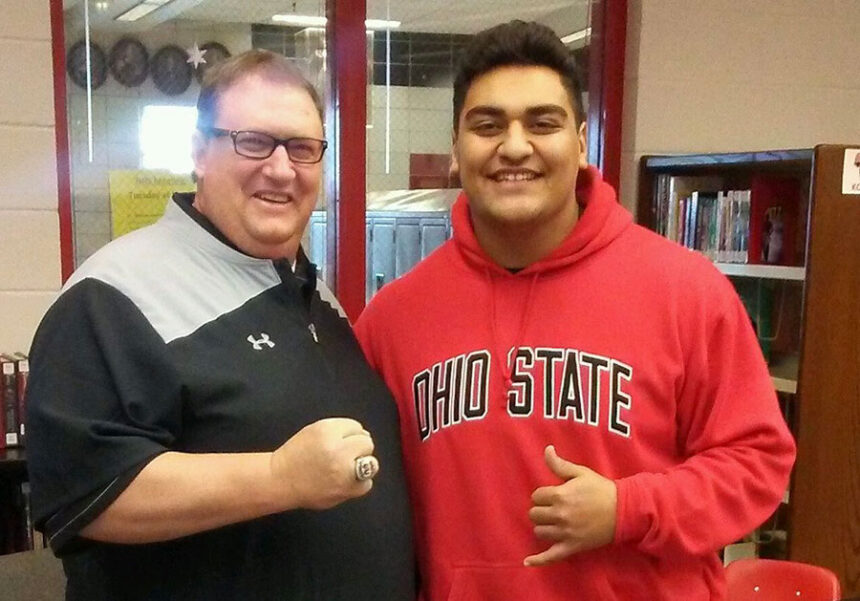 Highland Gino Mariani (left) and Tommy Togiai courtesy Gino Mariani Twitter/X