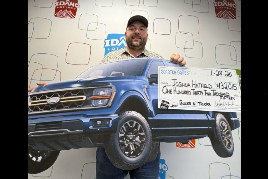Idaho Lottery truck winner