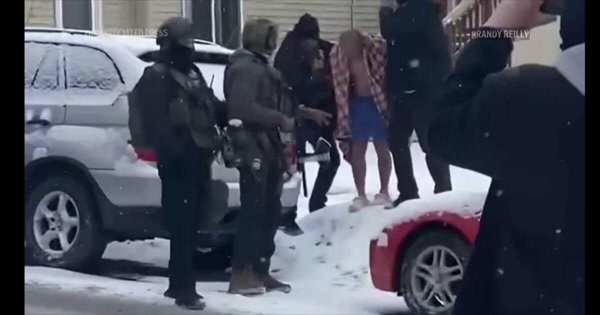 WATCH: US citizen says ICE took him at gunpoint in only underwear despite frigid cold and no warrant