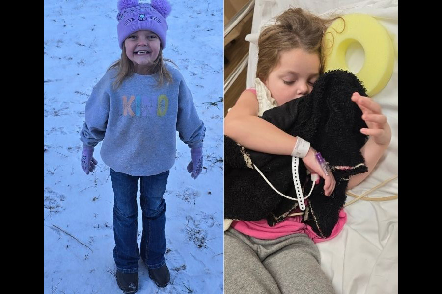 The right side of this 6-year-old’s body is shrinking. Her family is raising money to find out why.