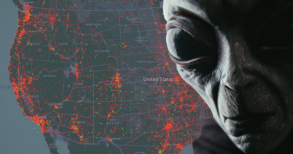 Your odds of getting abducted by aliens in Idaho are (relatively) high, says sports betting organization