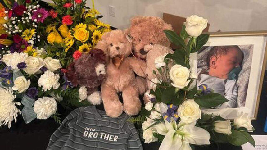 A memorial service was held for the infant at Capital Church in Meridian on Jan. 2.