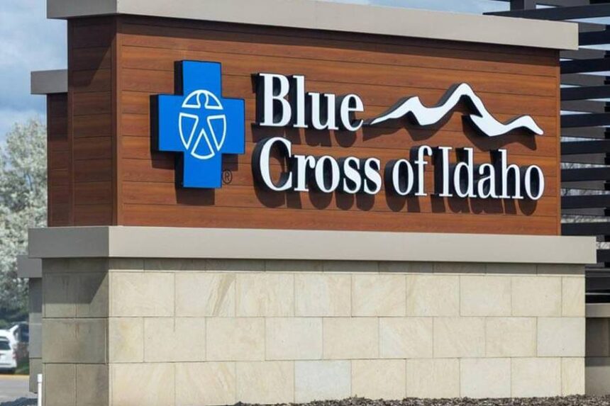 Blue Cross of Idaho sign