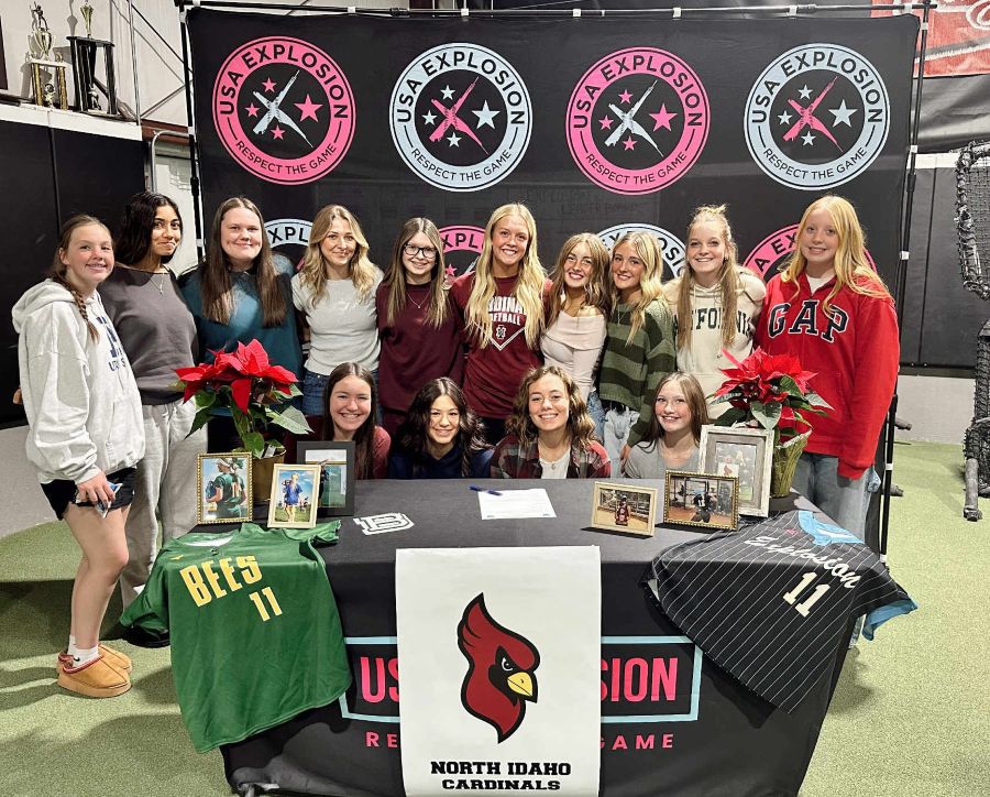Bonneville’s Alli Sutherland signs to play softball at North Idaho College