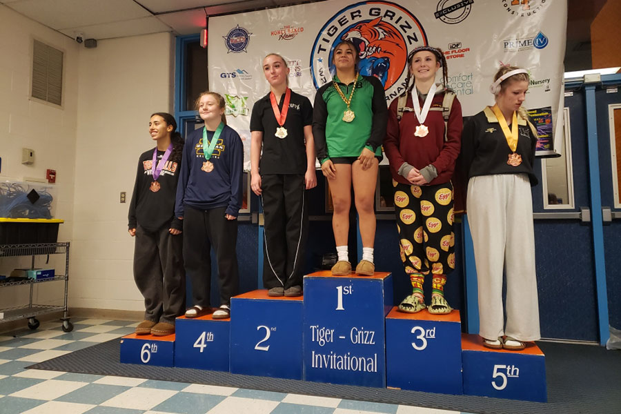Blackfoot Keana Conrad 135 Tiger-Grizz podium