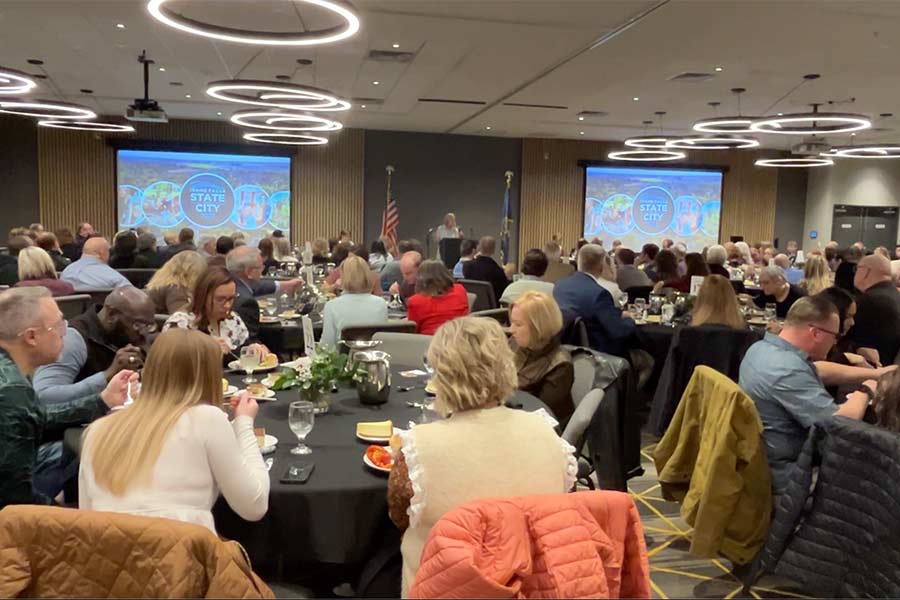 The crowd at Wednesday's State of the City address in Idaho Falls | Rett Nelson, EastIdahoNews.com