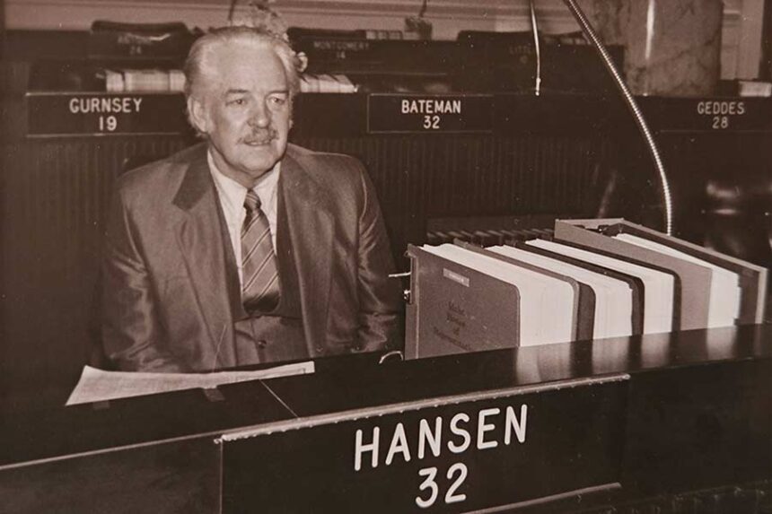 Reed Hansen, R-Idaho Falls, served in the Idaho House of Representatives for 16 years. He served four terms from 1984 to 1992 and another four terms from 1994 to 2000. He passed away in 2009. | Courtesy Nathan Hansen