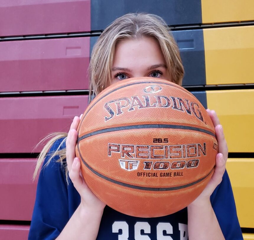 Kinzley Larsen, Rigby basketball. | Allan Steele, EastIdahoSports.com.