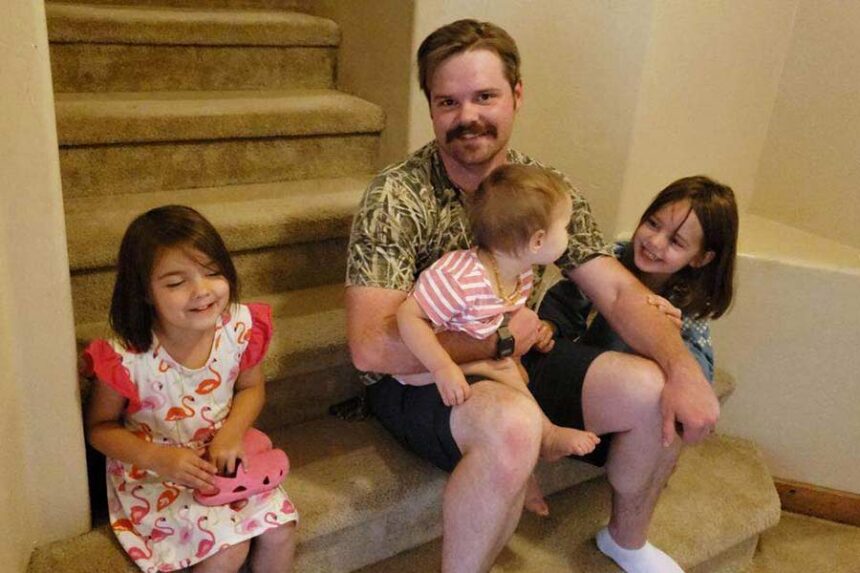 Kody Hansen left behind his wife and three daughters. He died at the scene of a crash on U.S. 20 in Canyon County. GoFundMe