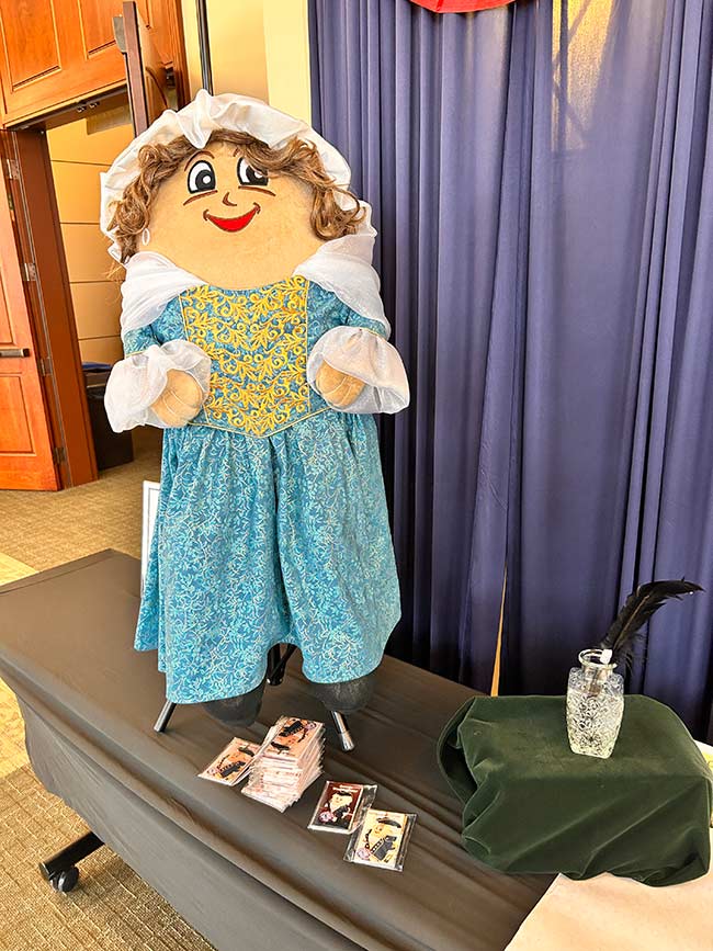 Martha-tot Washingtater was on displayer at Saturday's event | Rett Nelson, EastIdahoNews.com