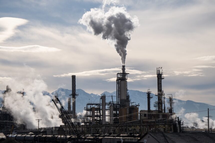 Marathon Petroleum Company’s Salt Lake City Refinery in Salt Lake City is pictured on Wednesday, January 3, 2024.
