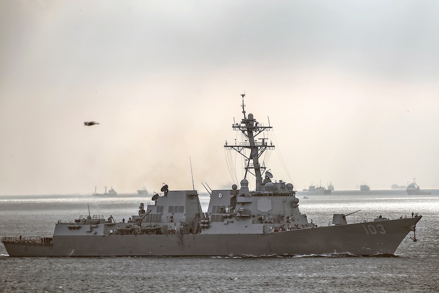 2 US Navy ships collide in the Caribbean