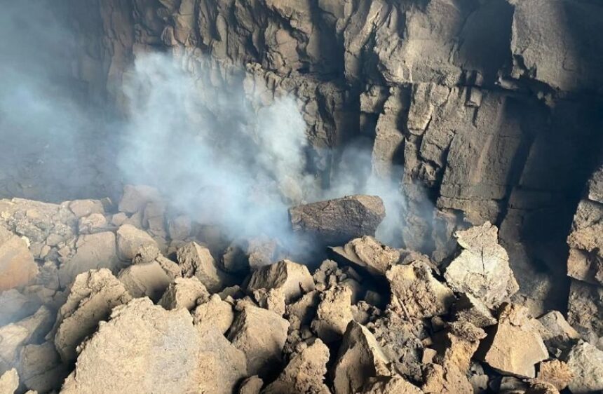 Bear Gulch tunnel fire continues
