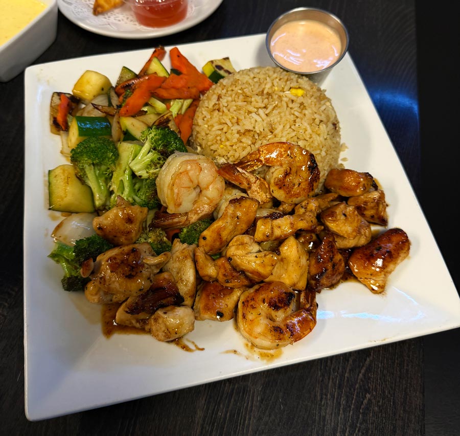 Chicken and Shrimp HIbachi at Yoimi Sushi & Hibachi | Kaitlyn Hart, EastIdahoNews.com