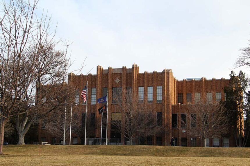 the Idaho State University Administration building
