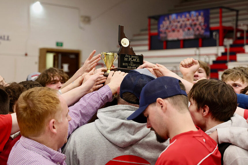 Pocatello boys' wrestling district champs